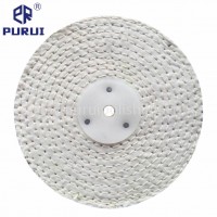 6" X 1/2" Sisal Polishing Wheel With Washer-sisal Cloth And Cotton Cloth